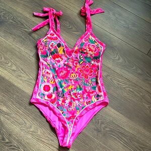 BeachRiot Pink One Piece Swimsuit